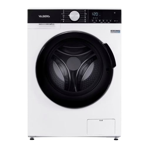 Lave-linge Hublot 9 Kg Valberg Wf 914 A Mf W566c Avec Filtre Micro-fibres Plastiques - Bon état sur Electro Depot